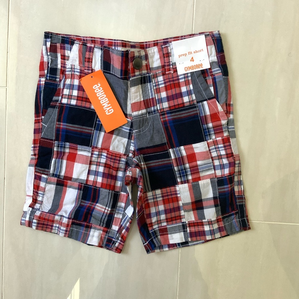 Gymboree Boys Plaid Short Size 4